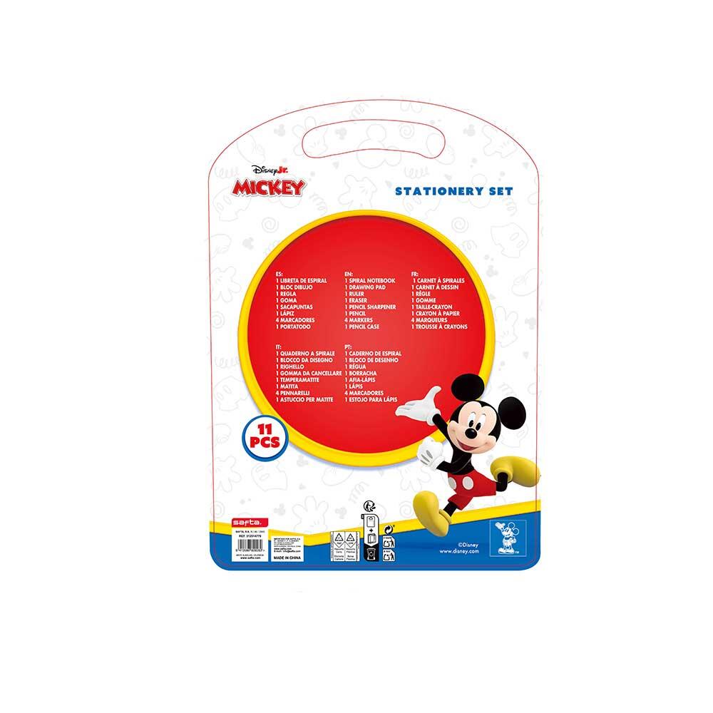 Coffret de papeterie pour enfants Mickey Mouse avec étui en métal et cahiers 2/2