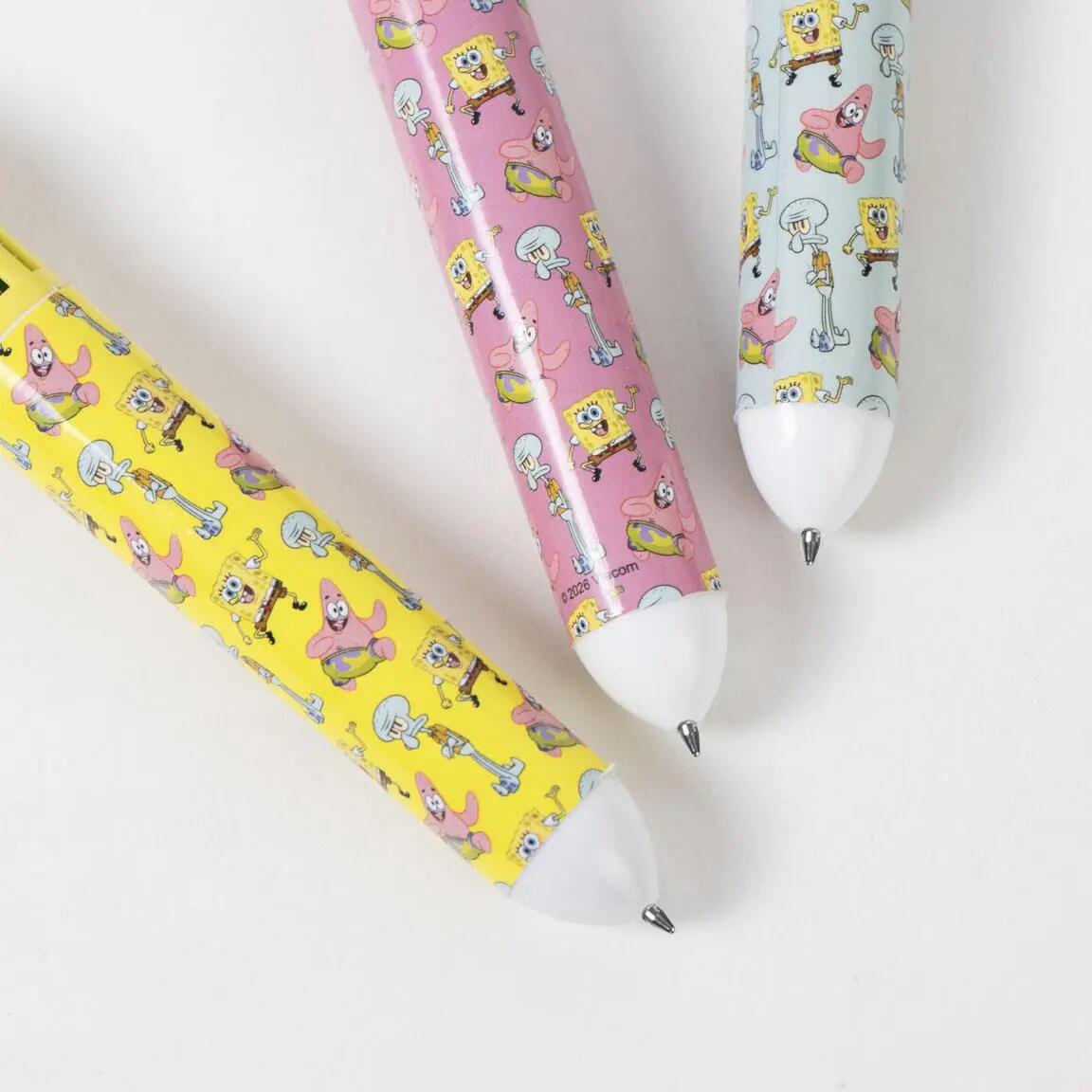 SpongeBob Schwammkopf Mehrfarbenstift für Kinder, 10 Farben mit 3D-Figur 4/7