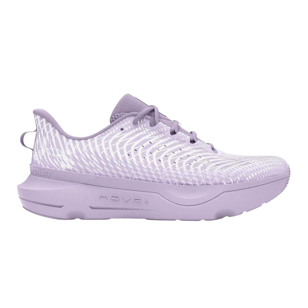 Womens/Ladies Infinite Pro Patterned Cushioned Shoes (Purple)