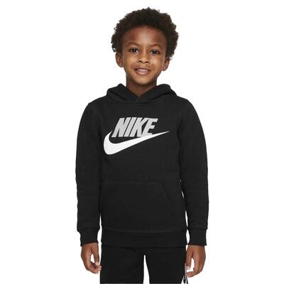 Hybride hoodie met capuchon van boys club (zwarte afdruk)