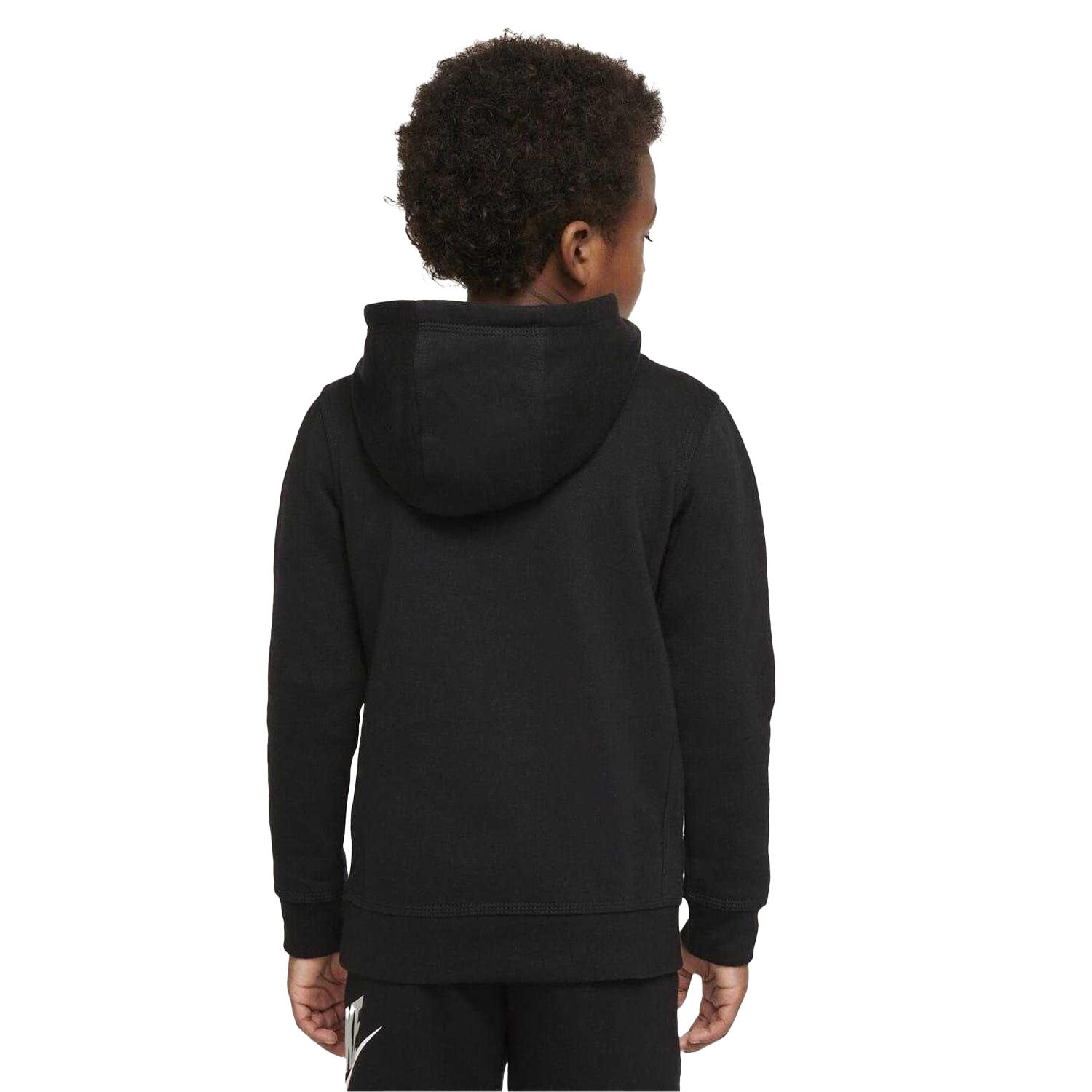Sudadera Club Niños Negro Estampado 2/4