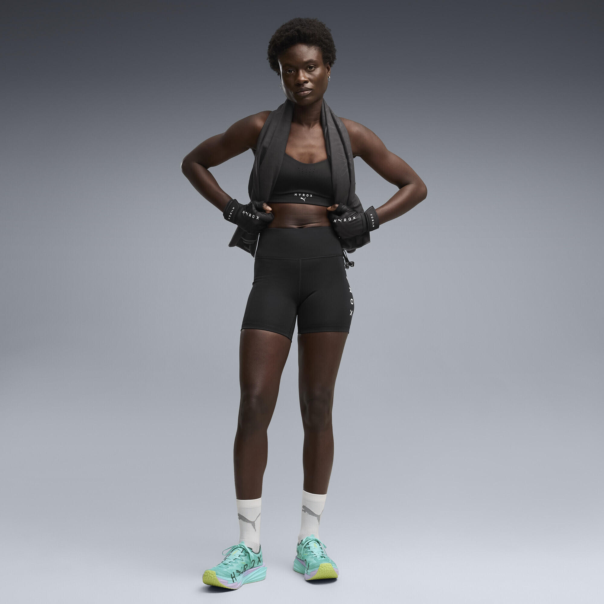 Reggiseno sportivo PUMA x HYROX PWRMODE da donna PUMA 4/5
