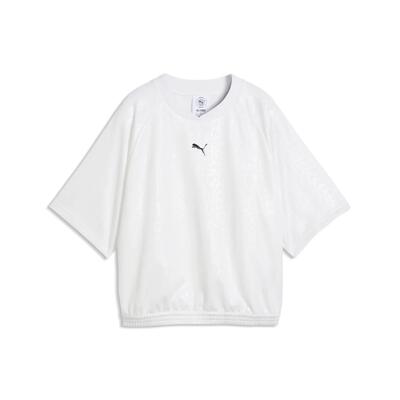 Puma sport relaxt t-shirt met dierenprint voor dames puma