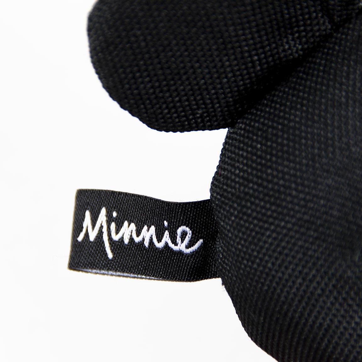 Corde à mâcher pour chien Minnie Mouse, jouet à mâcher en corde rouge et noire 7/7