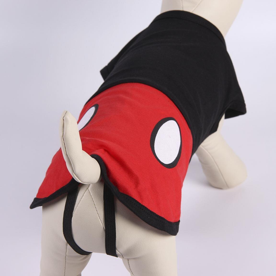 T-shirt pour chien Mickey Mouse en jersey simple, tissu doux et confortable 4/5