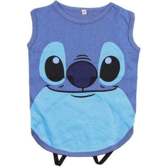 T-shirt Stitch Blue Dog, jersey simple doux et confortable 2/5