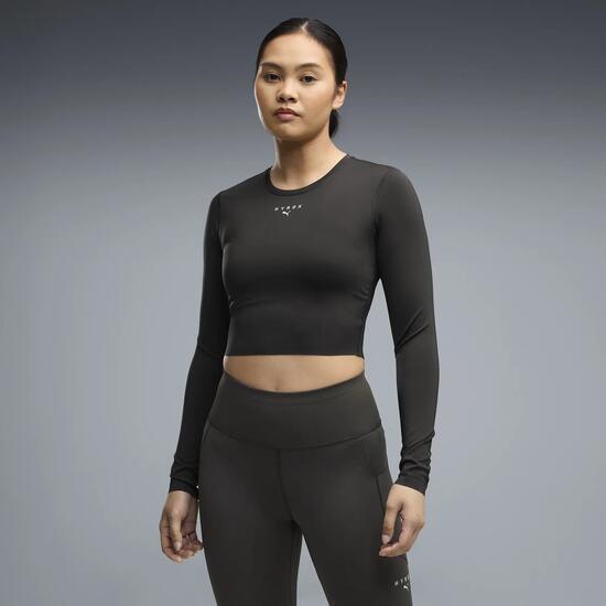 T-shirt court à manches longues PWRMODE PUMA x HYROX Femme PUMA