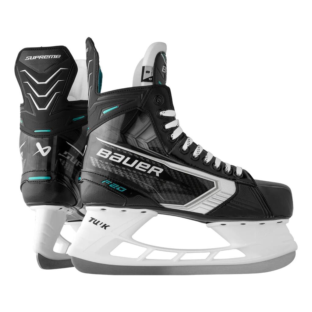 BAUER Supreme F20 Intermediate D black kids Ice Hockey Skates
