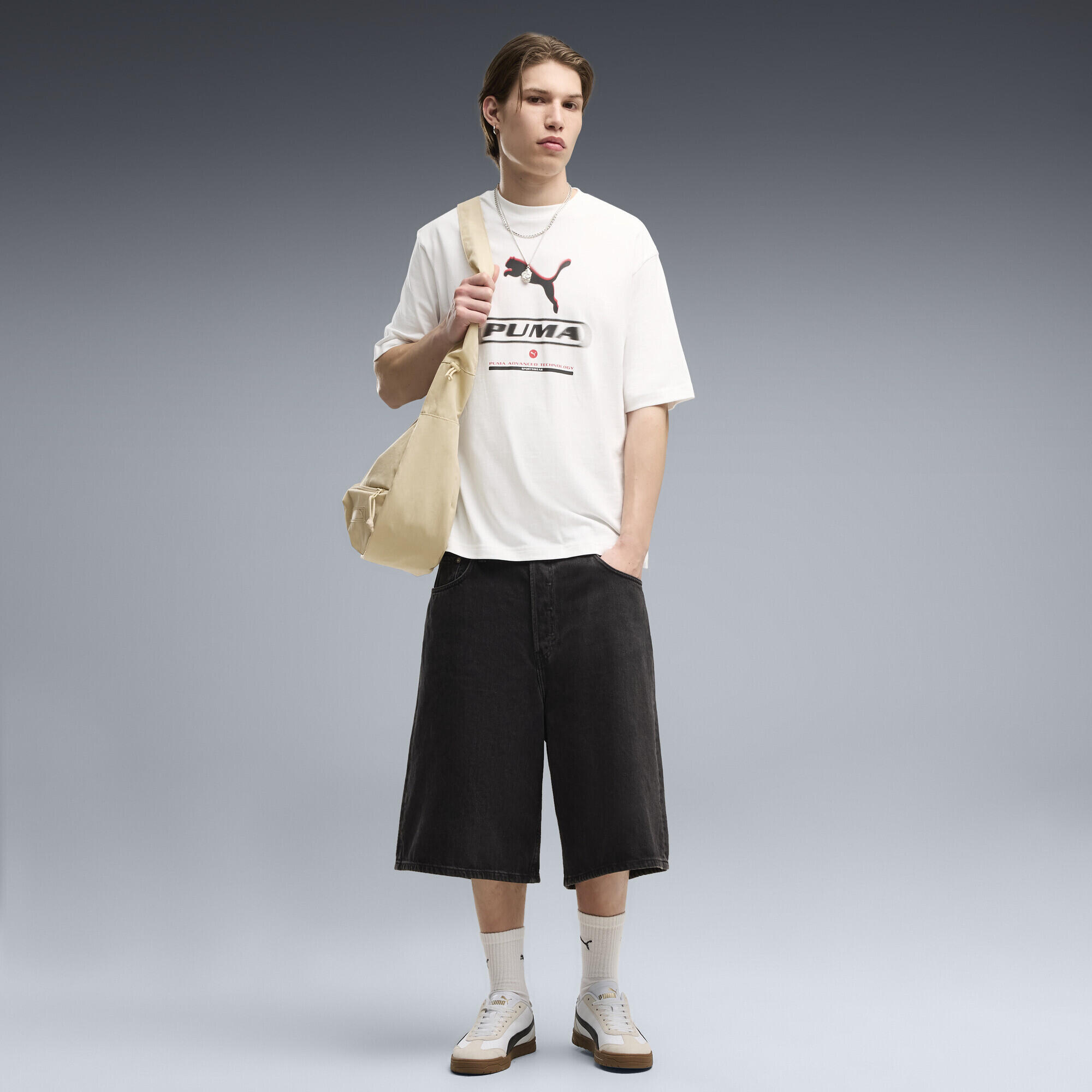 T-shirt PUMA Sport Boxy Street Graphic para homem PUMA 4/5