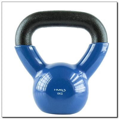 Kettlebell aus gusseisen mit vinylbeschichtung HMS KNV