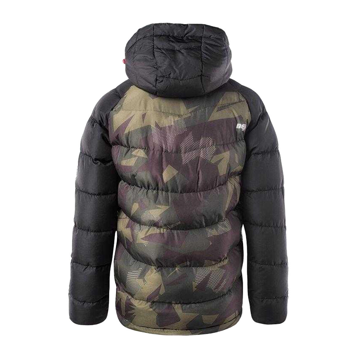 Casaco isolante de camuflagem Baldey para crianças/jovens (Verde / Preto) 2/4