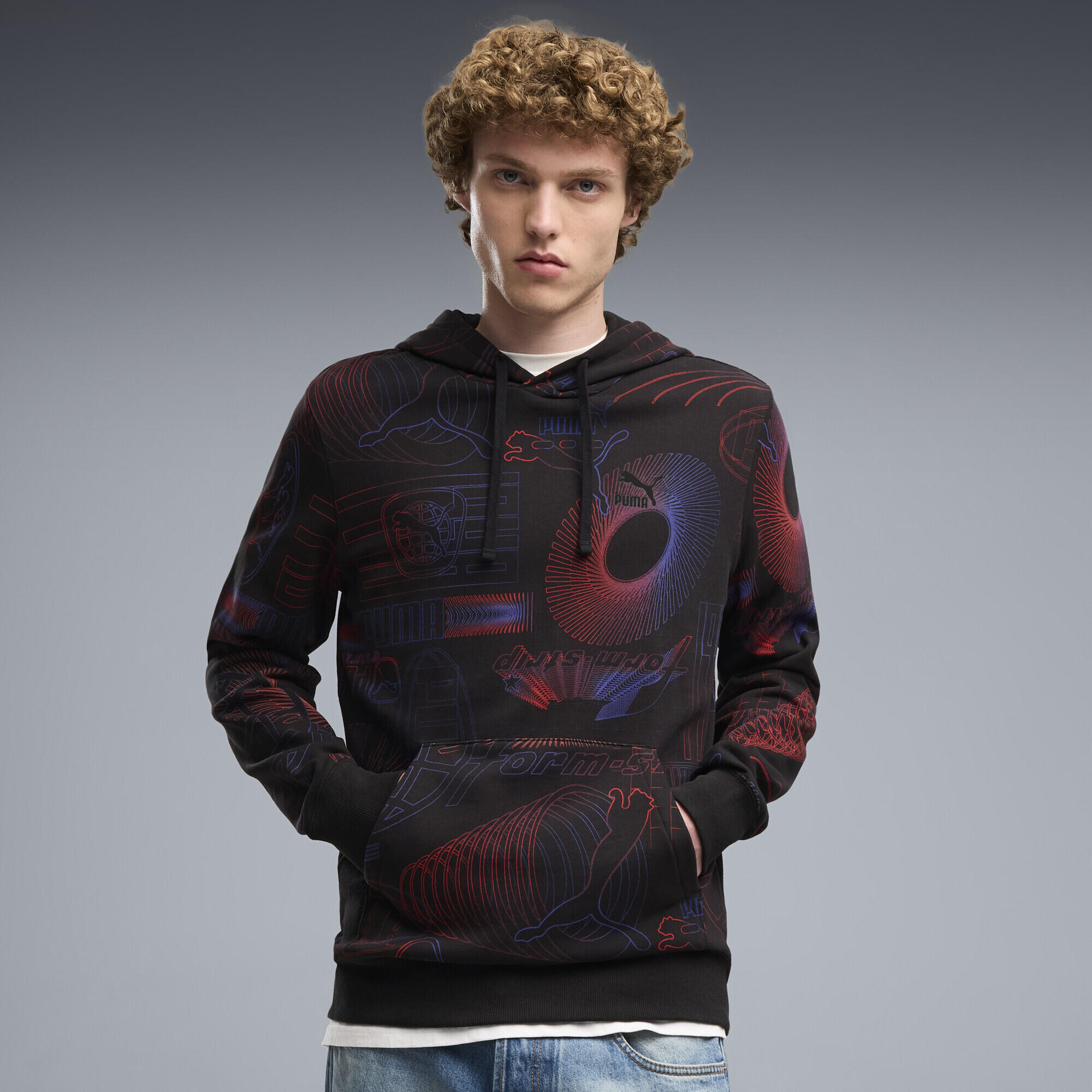Hoodie à imprimés Essentials Homme PUMA 2/5