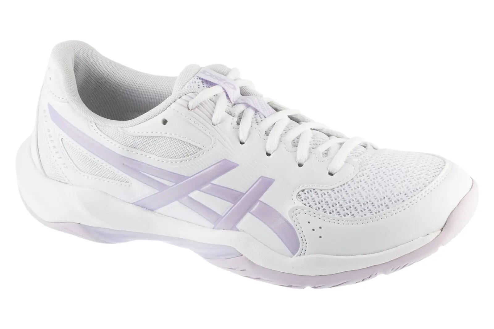 Sapatos de pavilhão Asics Gel-Rocket 12 Brancos/Dahlia 1/8