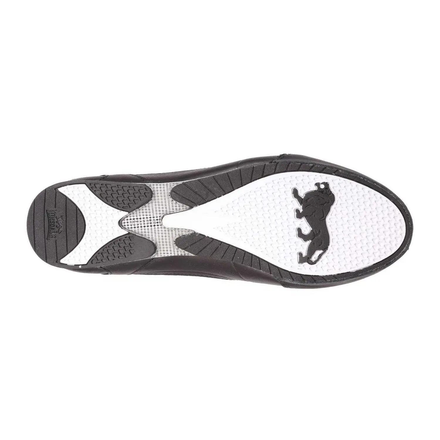 Stivali Da Pugilato PelleBambini Lonsdale Nero 3/4