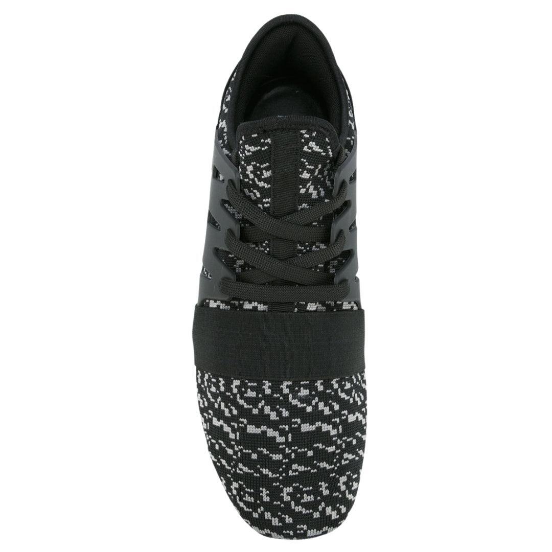 "Runner" Sneaker für Herren Schwarz 4/4