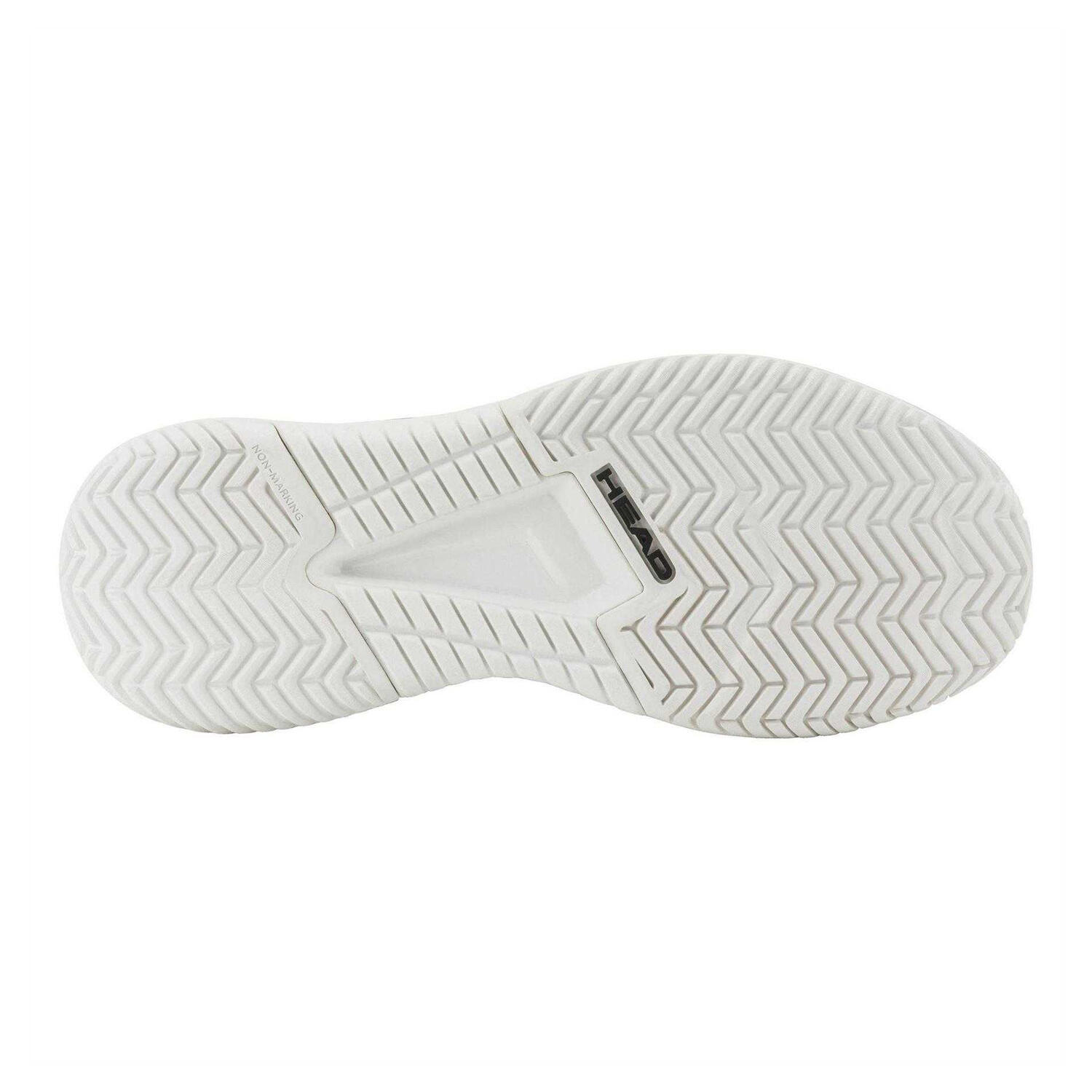 Childrens/Kids Court 4.0 Padel Shoes (White/Black) 4/4