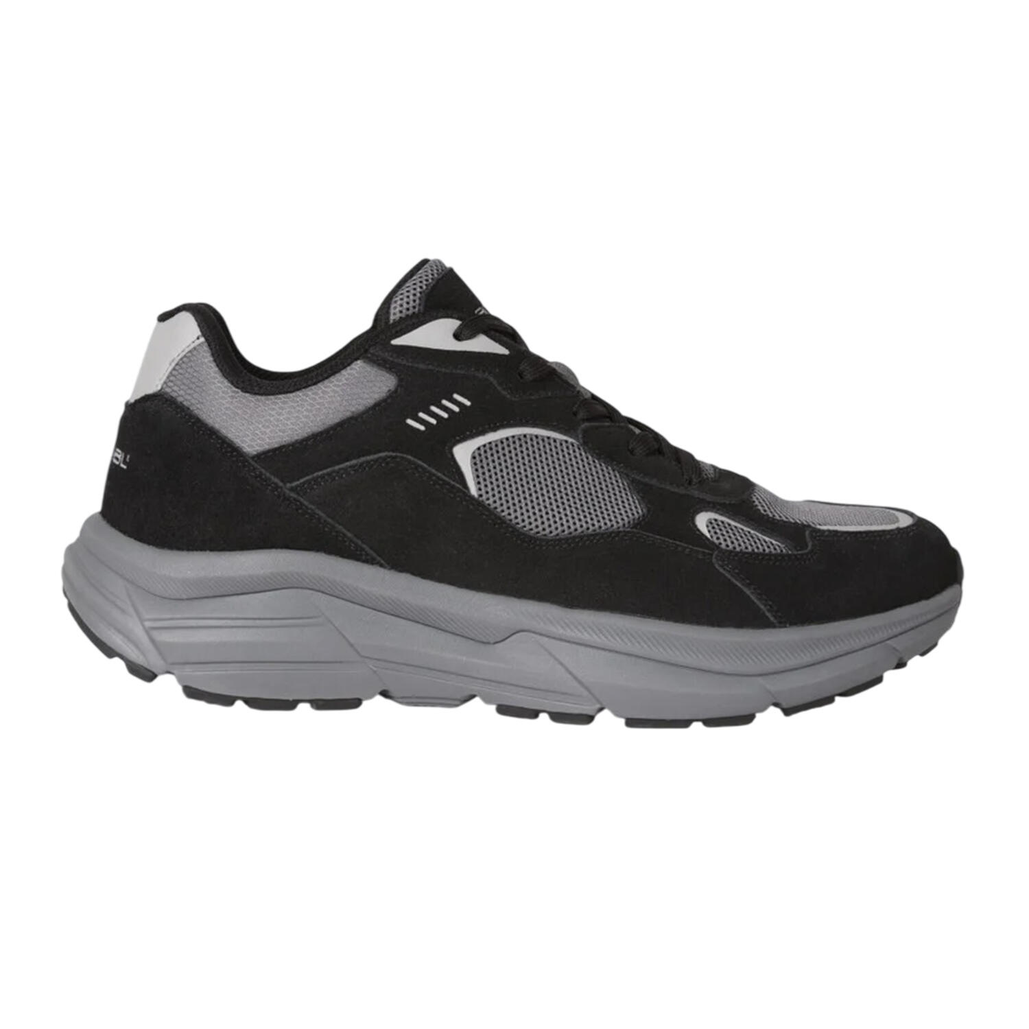 "Ezra" Sneaker für , Leder Herren Dunkelgrau 2/3
