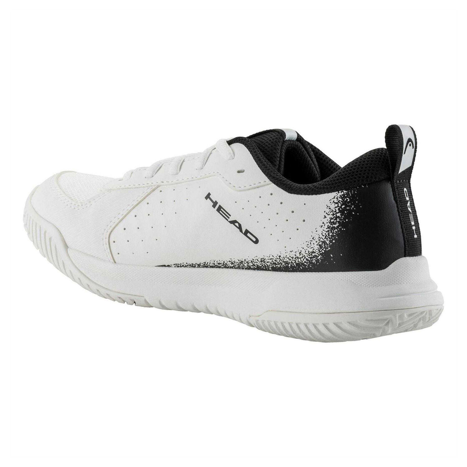Childrens/Kids Court 4.0 Padel Shoes (White/Black) 2/4