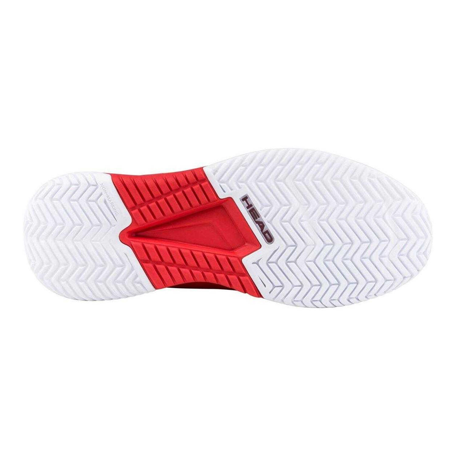Scarpe Da PadelBambini Head Court 4.0 Rosso Rosso Scuro 4/4