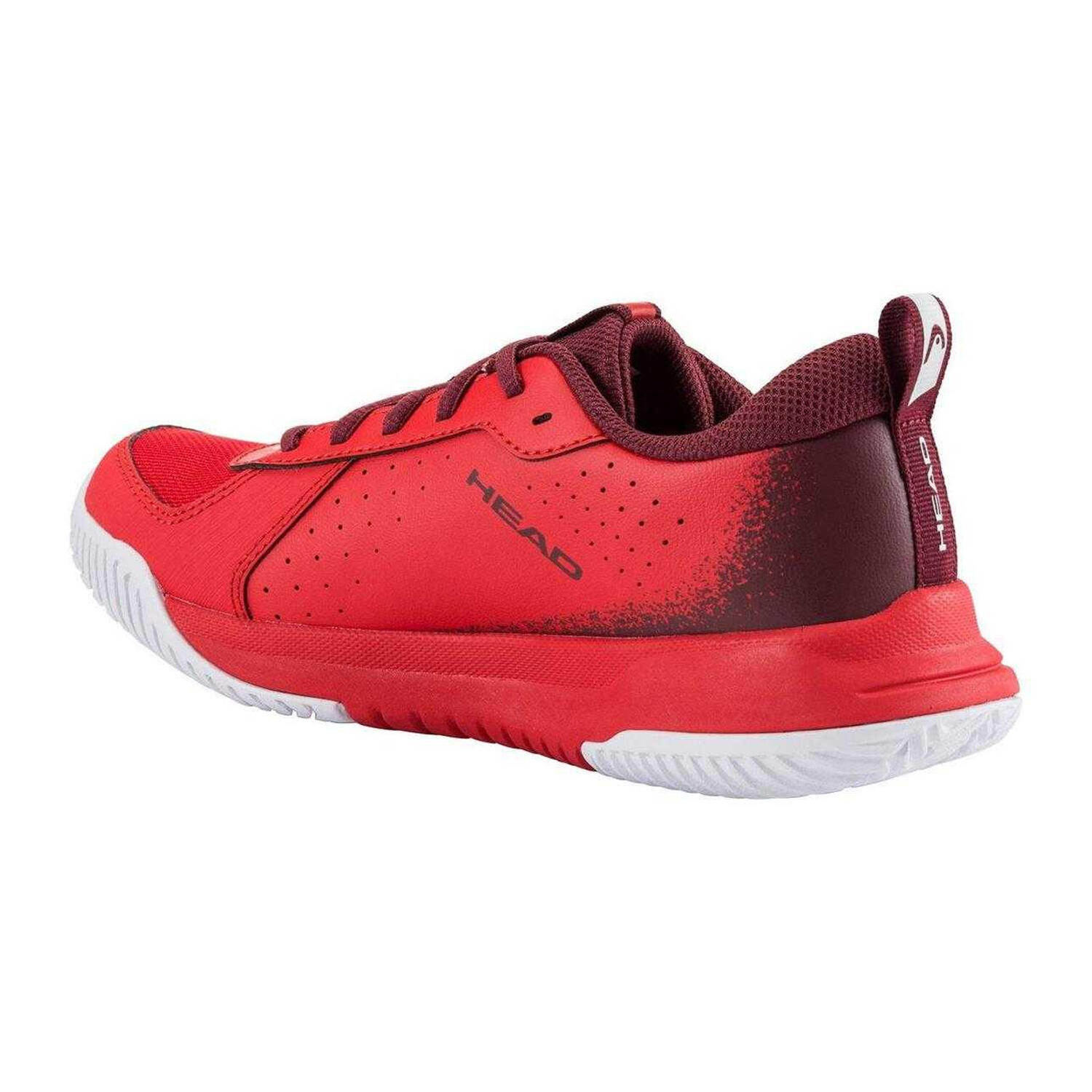 Scarpe Da PadelBambini Head Court 4.0 Rosso Rosso Scuro 2/4