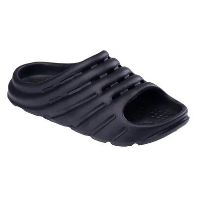 Teenslippers heren gras (zwart)