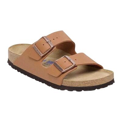 Dames arizona teenslippers suède (bruin)