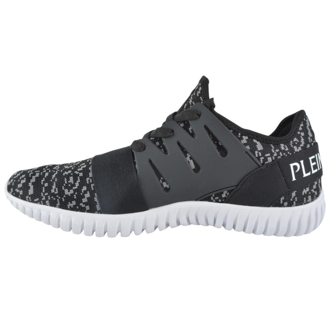 "Runner" Sneaker für Herren Schwarz 3/4