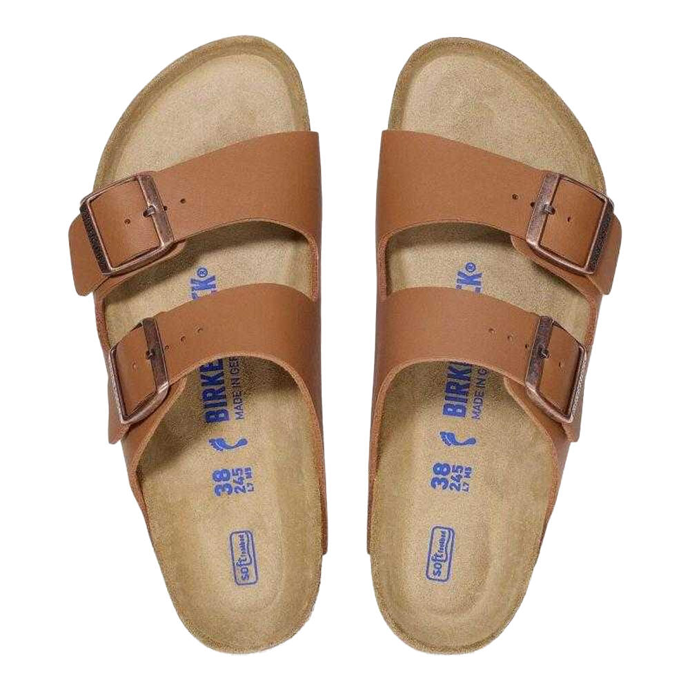 Infradito Pelle ScamosciataDonna Birkenstock Arizona Marrone 3/6