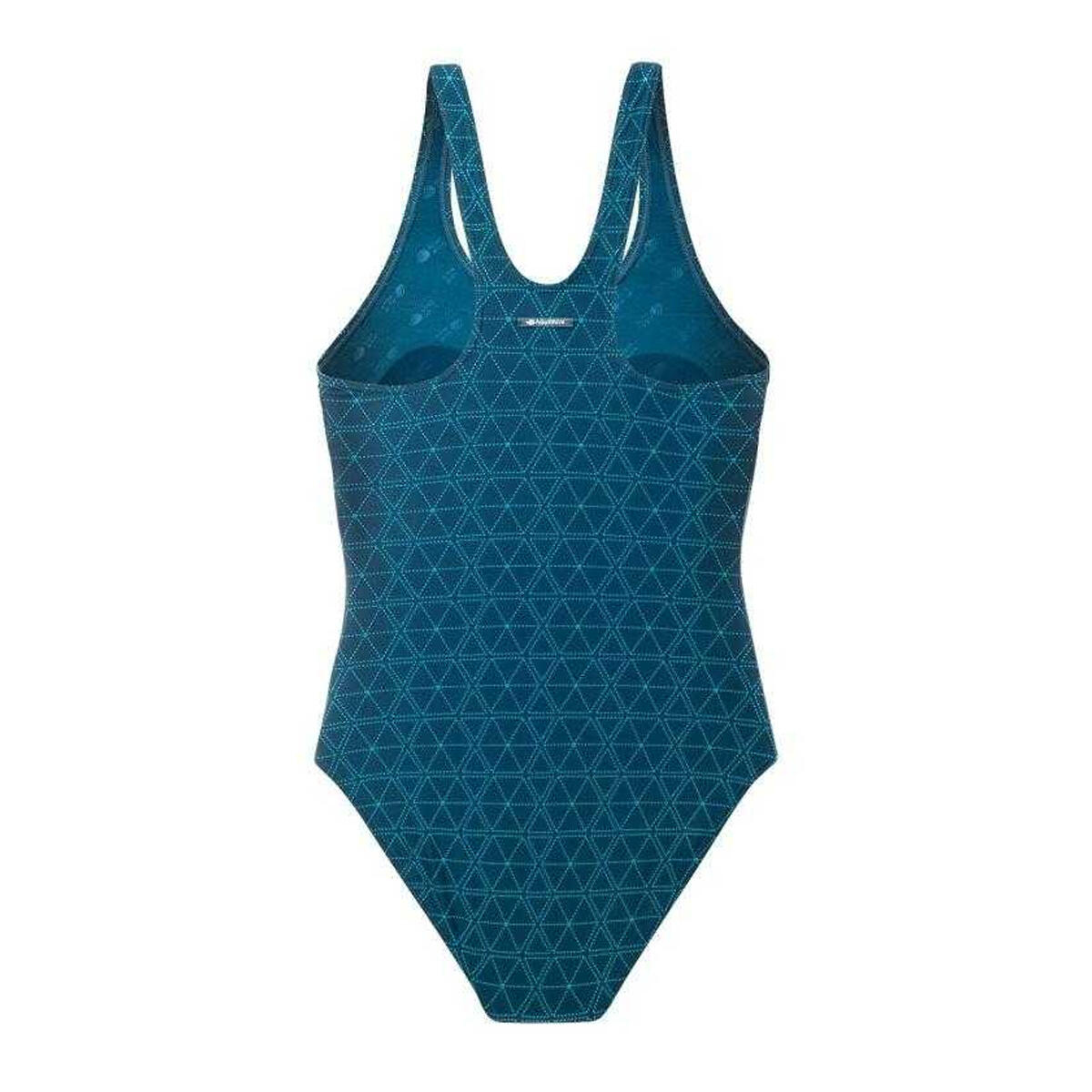 Costume Da Bagno Intero Motivo Geometrico Donna Aquawave Seaweed Blu Navy 3/3