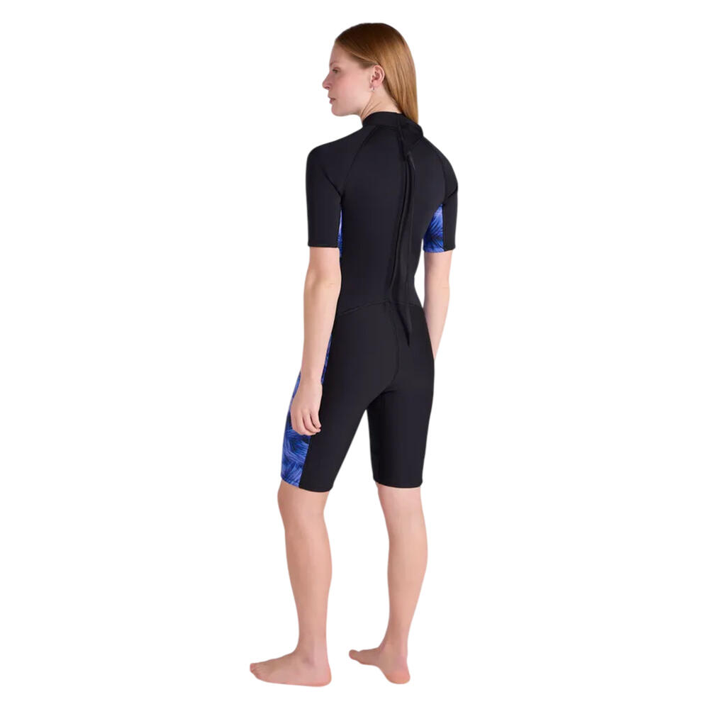 Muta Subacquea Stampato Donna Mountain Warehouse Shorty Viola 3/4