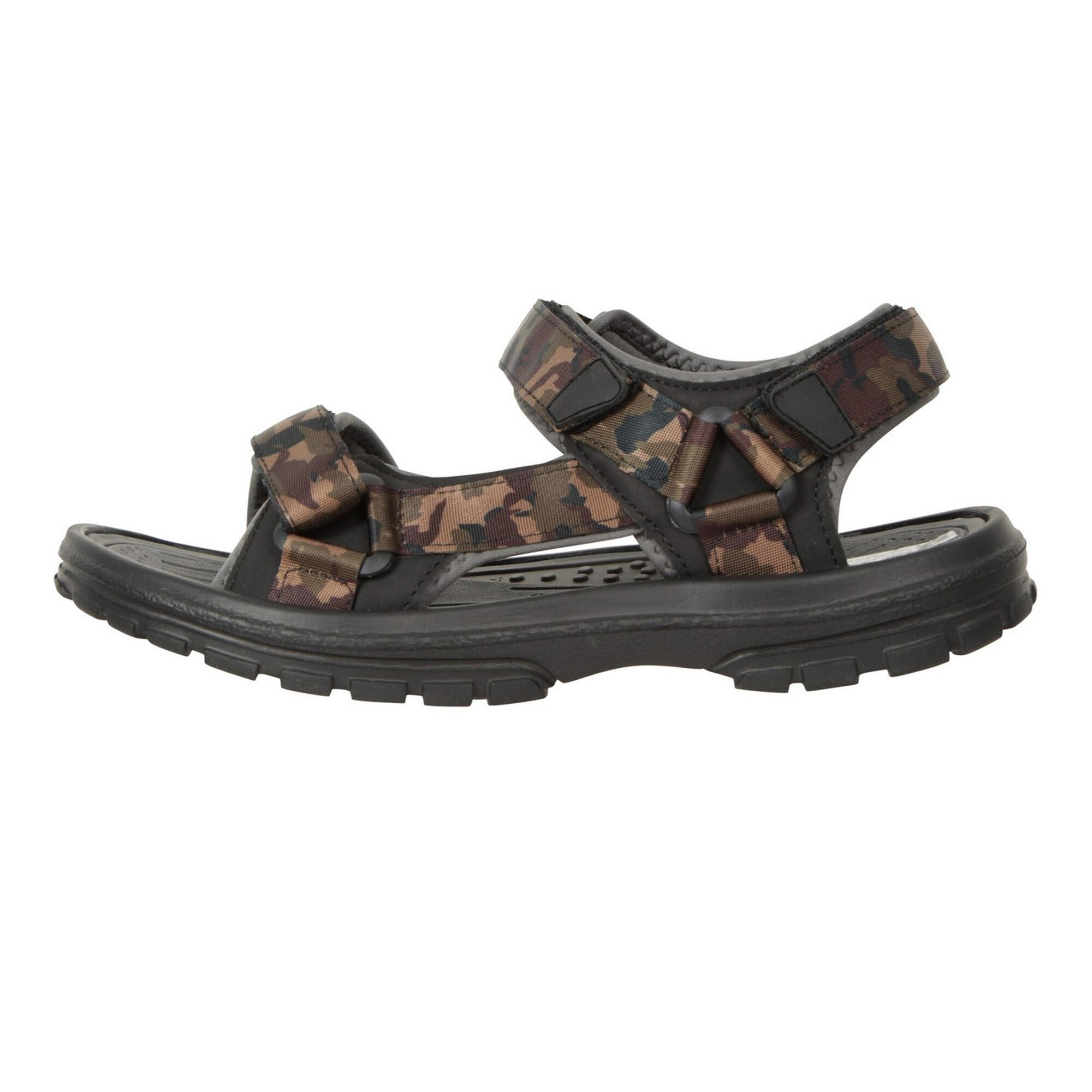 Sandalen "Crete", Tarnmuster Herren Grün/Schwarz 3/6