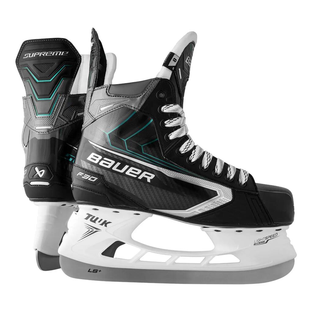 BAUER Supreme F30 Senior 2E black adult Ice Hockey Skates – EE
