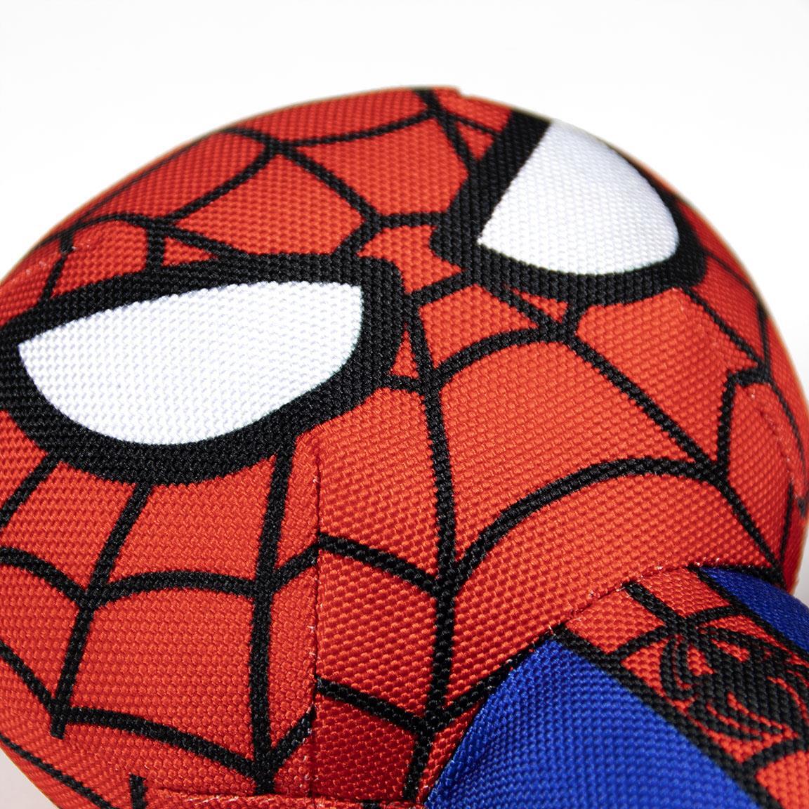 Corde à mâcher Spiderman pour chien, jouet à mâcher noué rouge et bleu 5/7