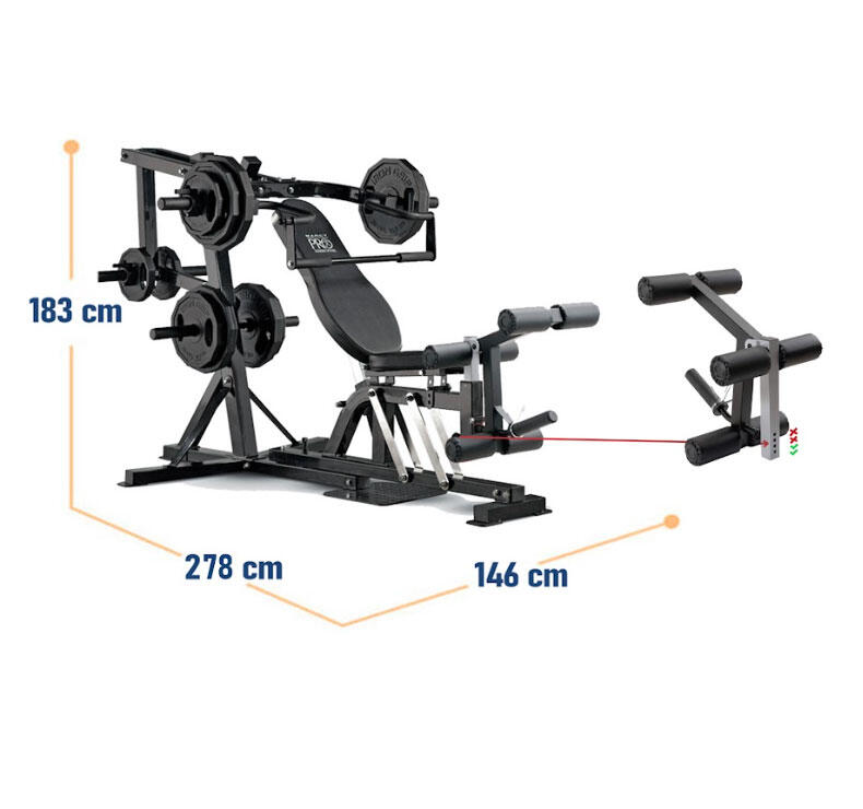 Acessório de Leg and Preacher Curl 4/7