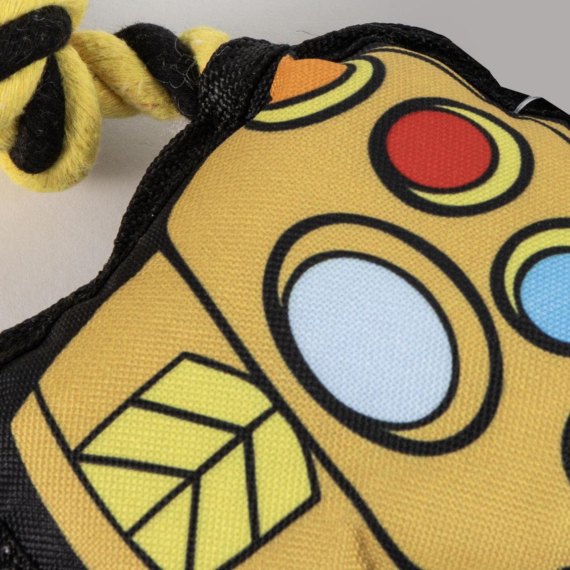 Corde à mâcher jaune pour chien Marvel Thanos 3/7