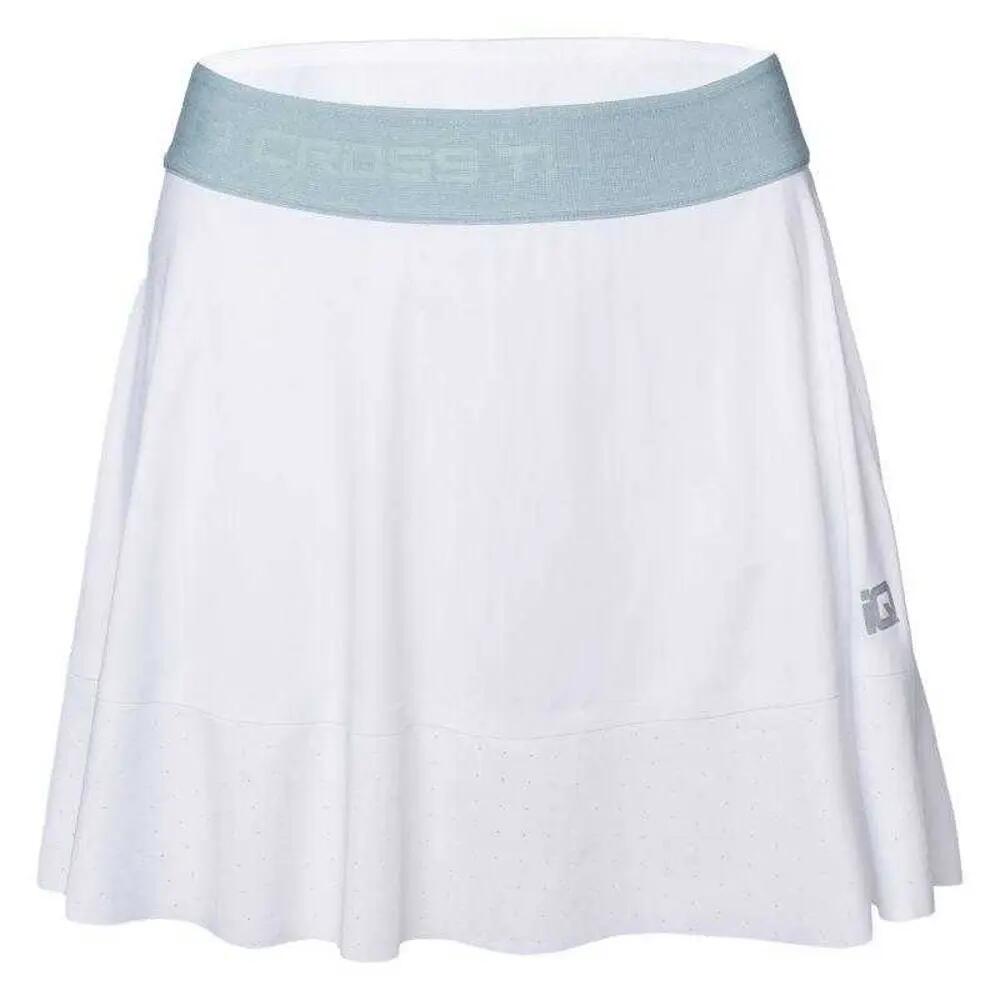 Womens/Ladies Cross The Line Quick Dry Skirt (White)