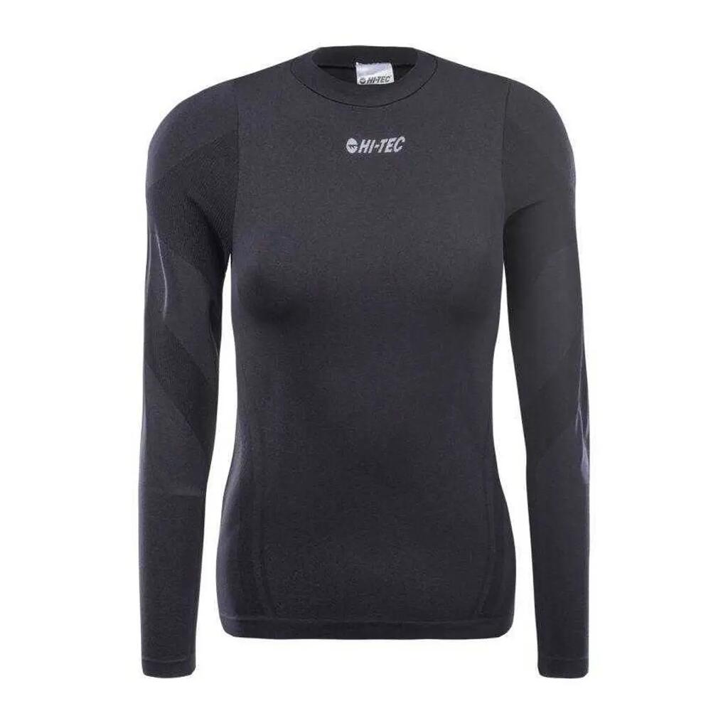 Womens/Ladies Surim Thermoactive LongSleeved TShirt (Black)
