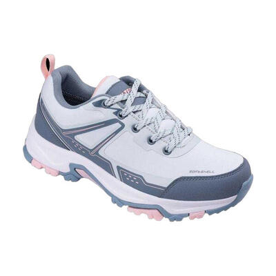 Dames hiest waterdichte lage sportschoenen (grijs/zilver)