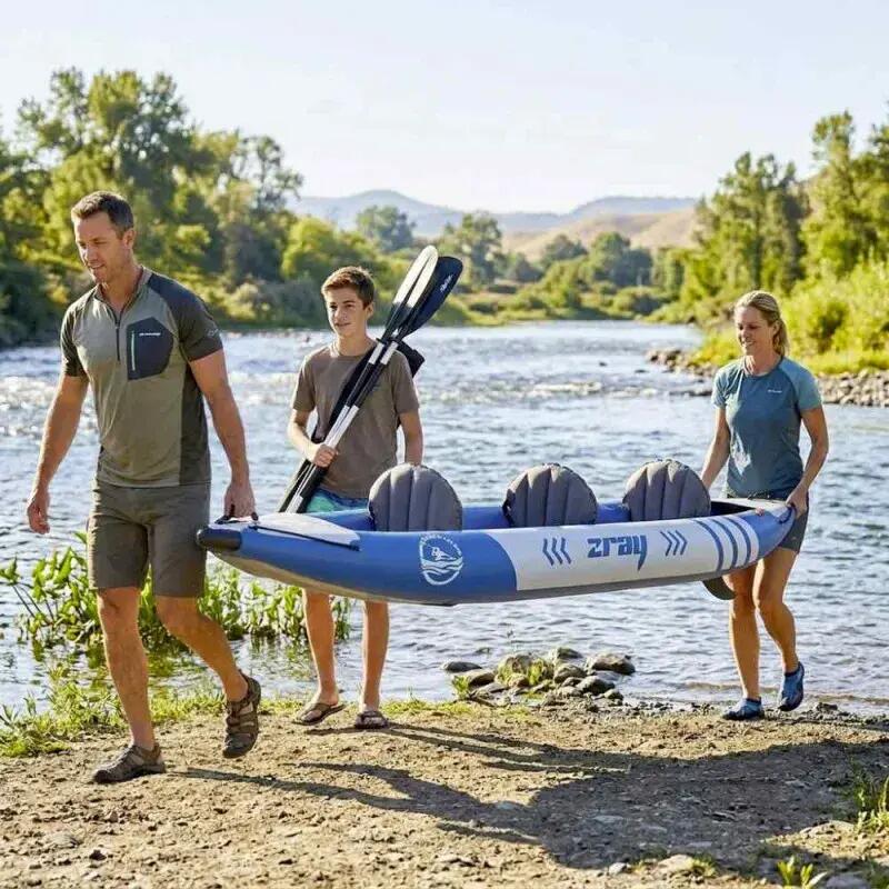 Aufblasbares Kajak ZRAY Crossover Indigo 3 Personen (max. Zuladung 271 kg 3/3