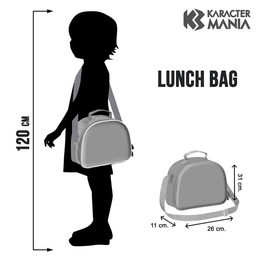 Borsa per il pranzo 3D per bambini Il Re Leone con cerniera gialla 2/4