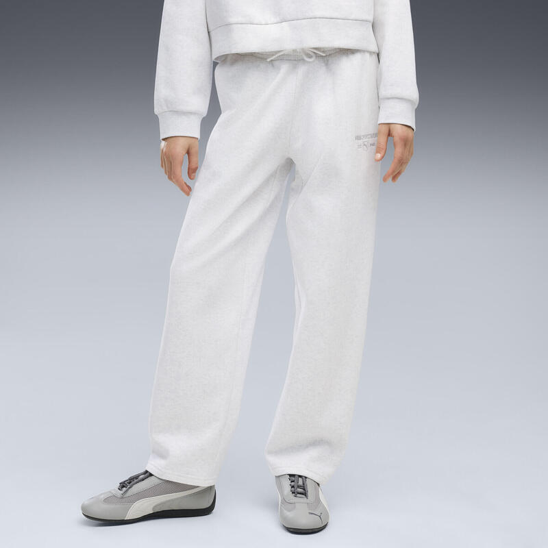 Pantaloni trening PUMA Class fleece, croială dreaptă, fete 1783031018fTYv