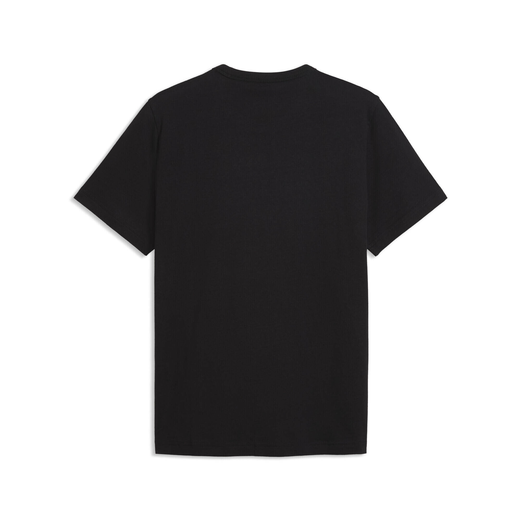 T-shirt homem gola redonda logo Essenciais Elevated PUMA 5/5