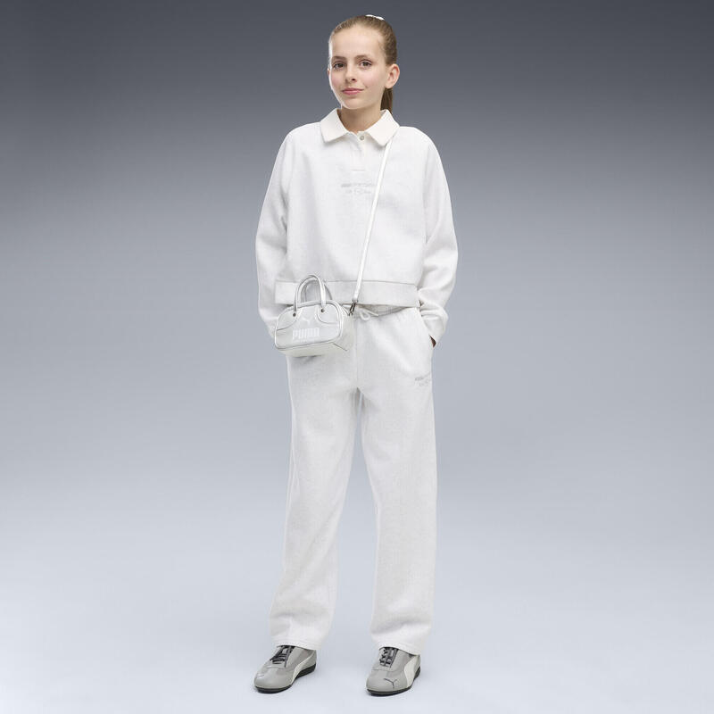 Bluză fleece scurtă PUMA Class Relaxed pentru fete PUMA