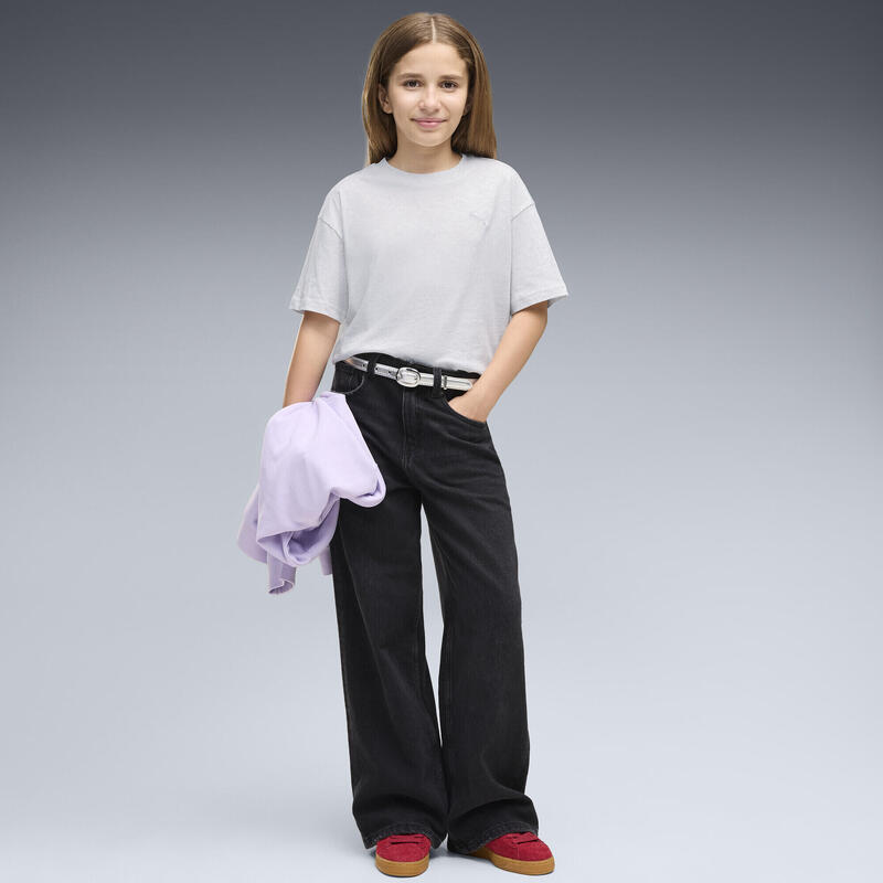 Tricou PUMA Class Relaxed Cropped Graphic pentru fete PUMA