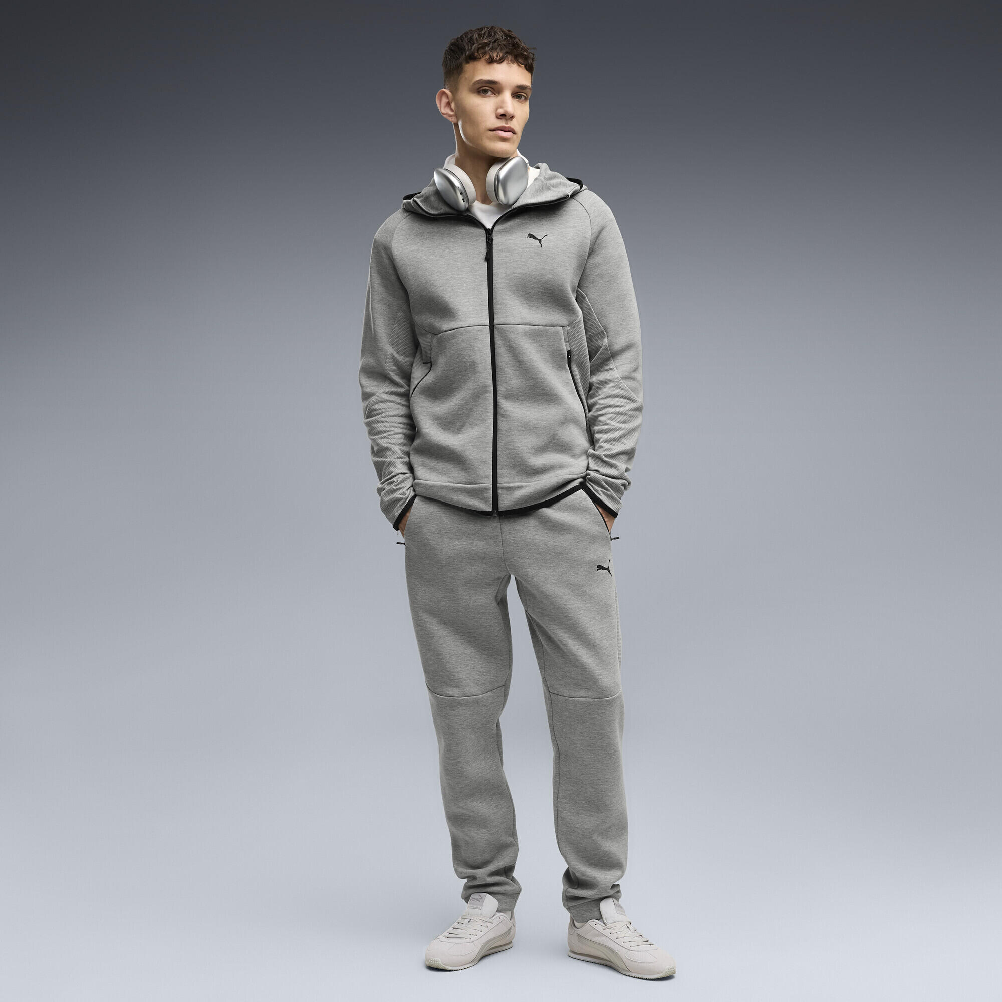 PUMATECH Elevated Slim Full-Zip Hoodie Men PUMA 4/5