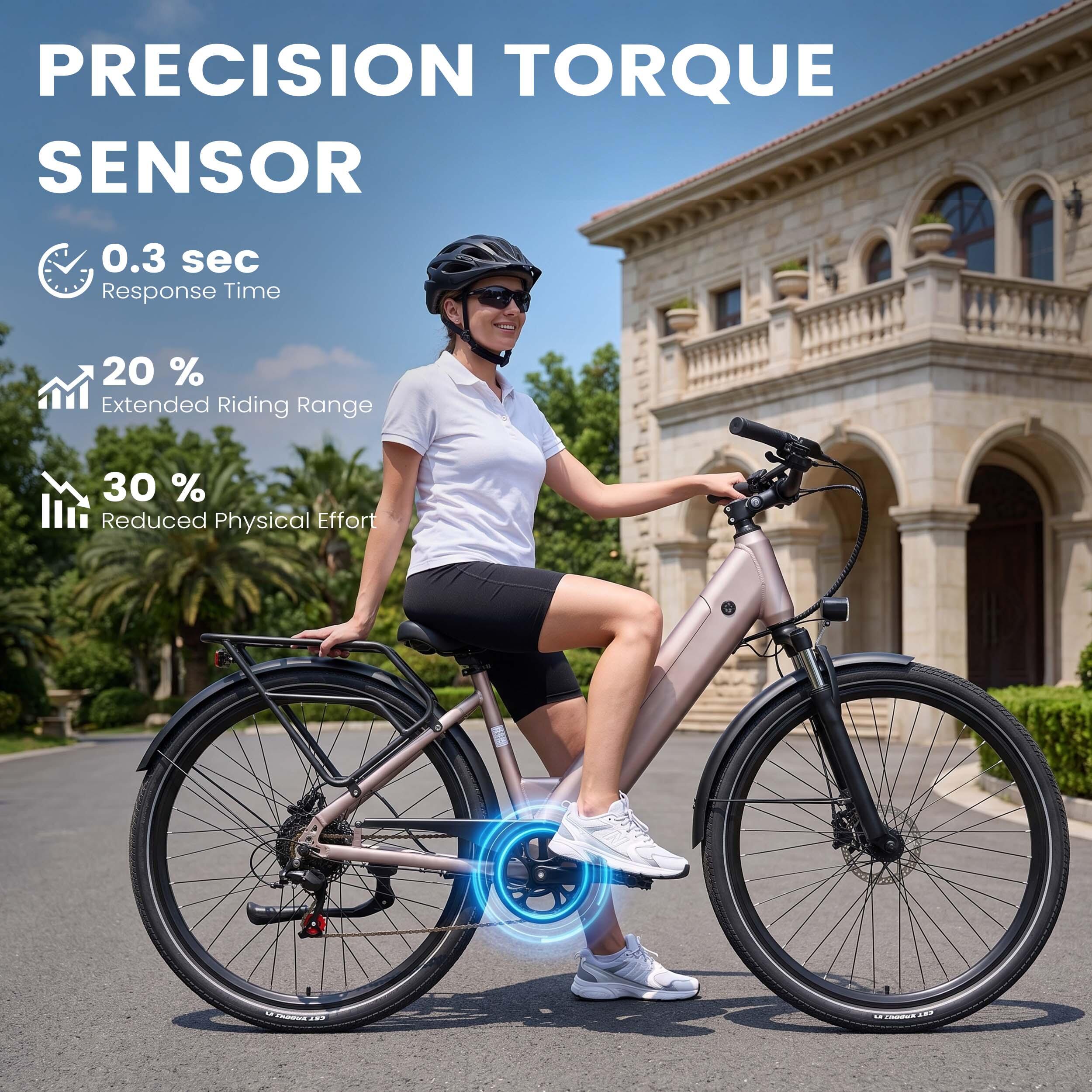 Maxtron Lira elektrische forenzenfiets met hydraulische schijfremmen 4/7