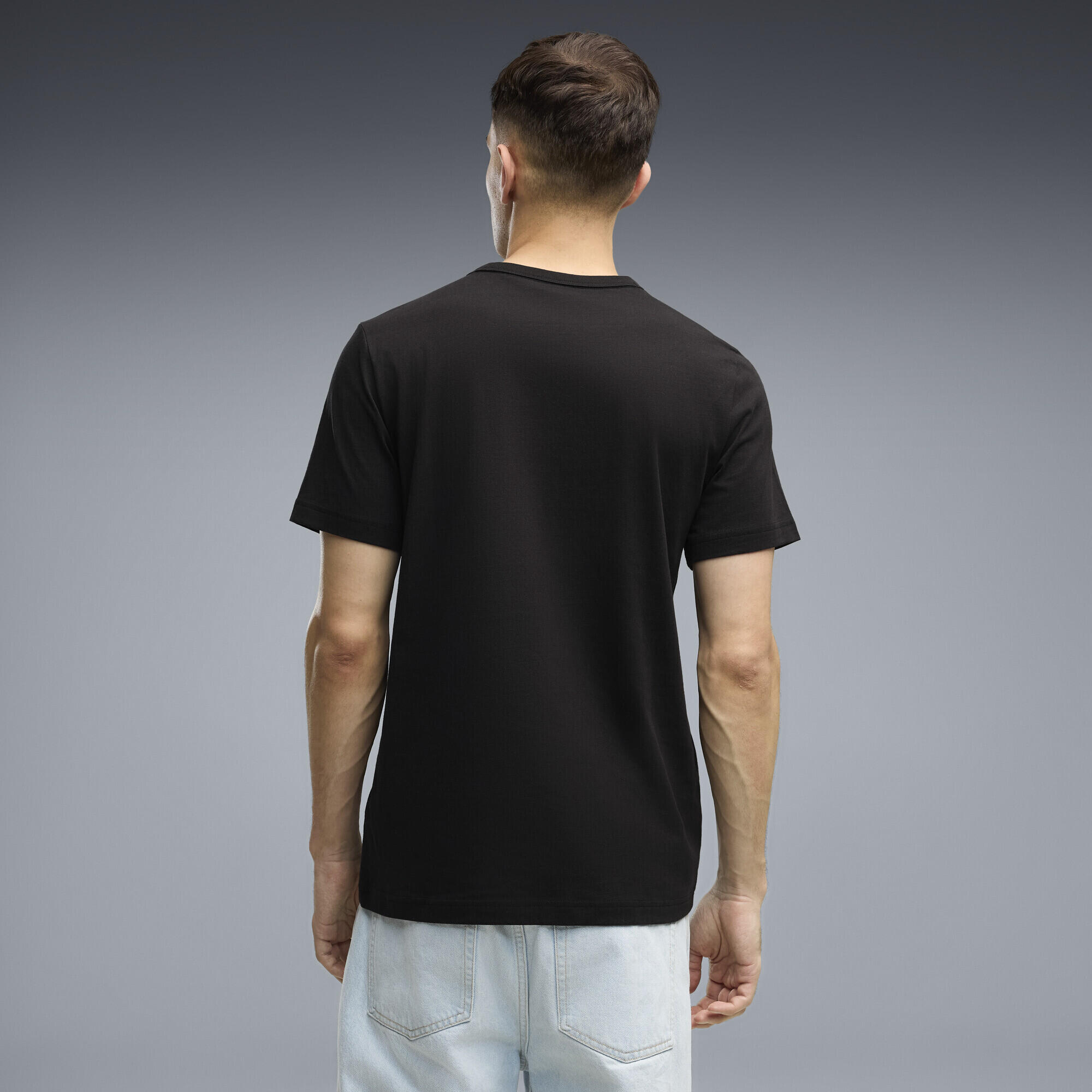 T-shirt homem gola redonda logo Essenciais Elevated PUMA 3/5