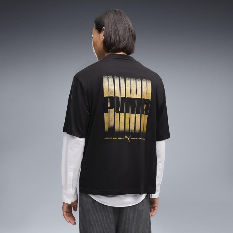 Tricou bărbați PUMA Graphics Boxy Foil