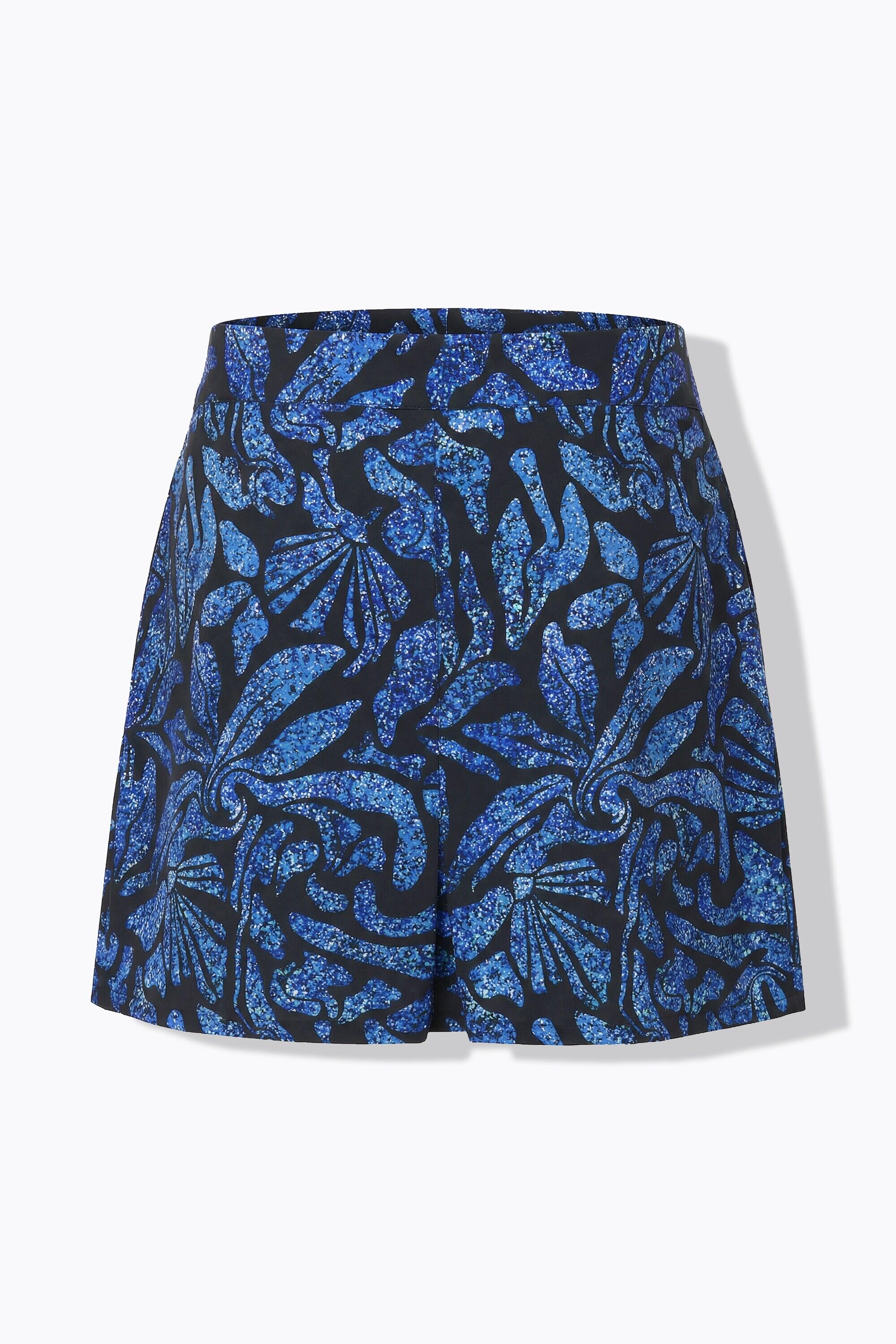 Femme Skort 2-en-1 imprimé coraux et protection SPF 50+ jupe-short 6/7