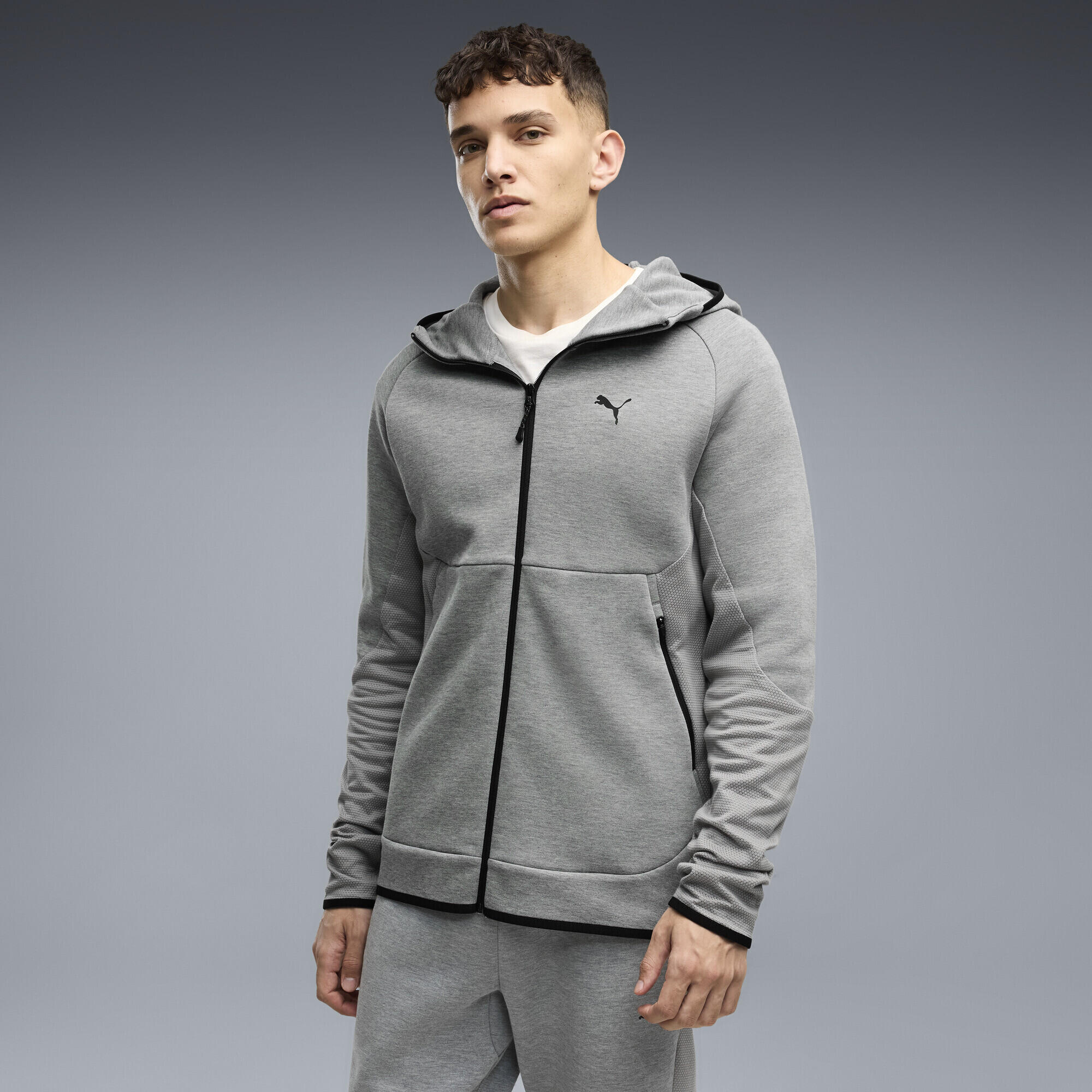 PUMATECH Elevated Slim Full-Zip Hoodie Men PUMA 2/5